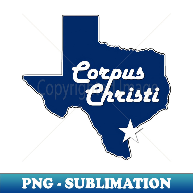 CO-20231107-1512_Corpus Christi Texas Navy Blue Lone Star State Map 8401.jpg