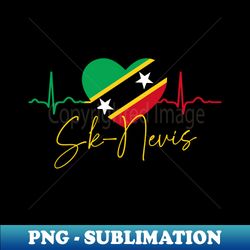 saint kitts - png transparent sublimation design - fashionable and fearless