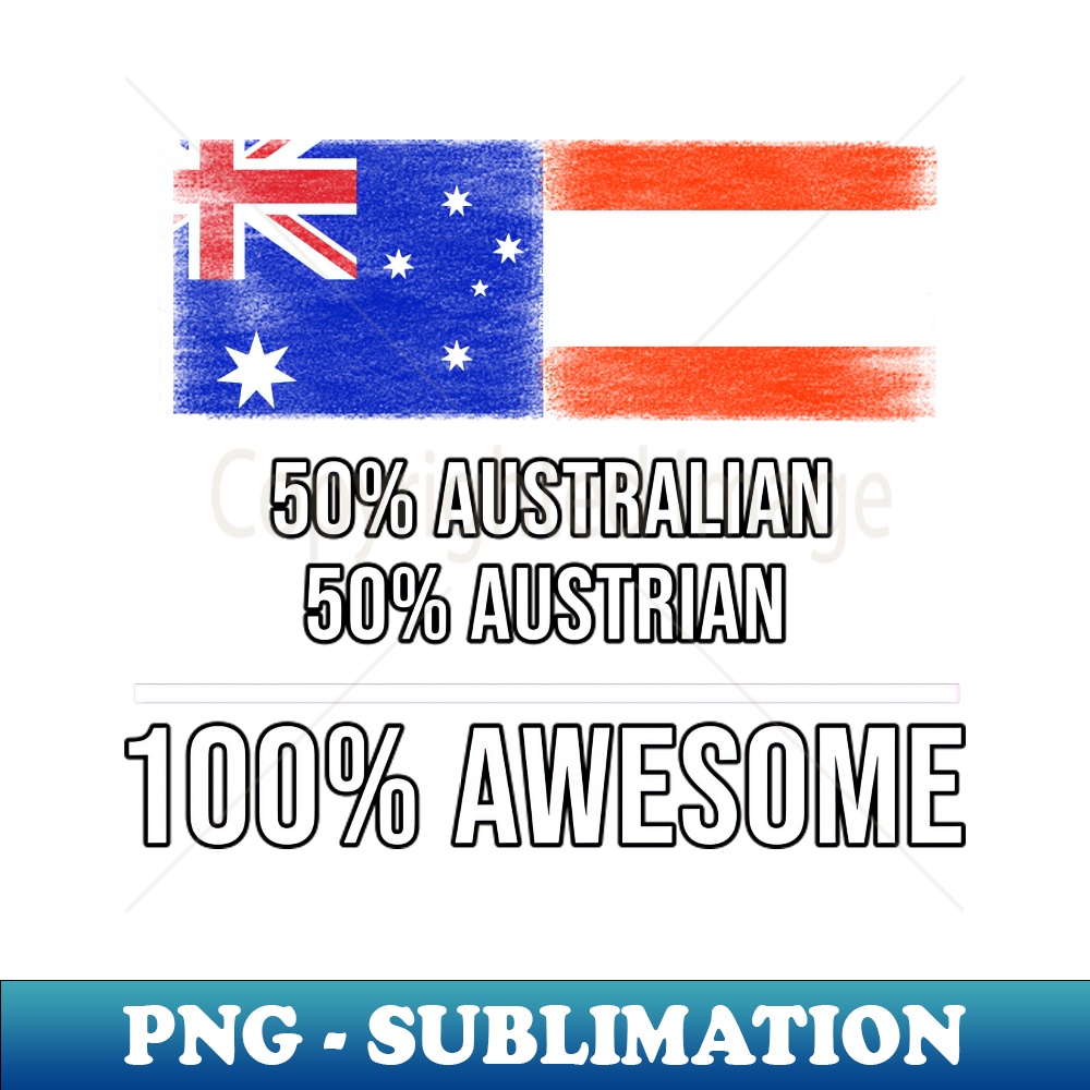 DC-20231107-092_50 Australian 50 Austrian 100 Awesome - Gift for Austrian Heritage From Austria 3671.jpg