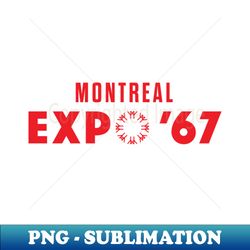 Expo 67 Montreal Worlds Fair O Icon Red - Digital Sublimation Download File - Fashionable and Fearless