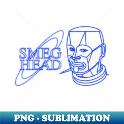 Smeg Head transparent - Artistic Sublimation Digital File - Capture Imagination with Every Detail