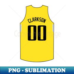 jordan clarkson utah jersey qiangy - high-resolution png sublimation file - perfect for sublimation mastery