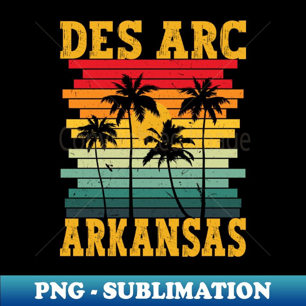 FA-20231107-5651_Retro Des Arc Arkansas AR Tropical Summer Palm Trees Us State Pride 9188.jpg