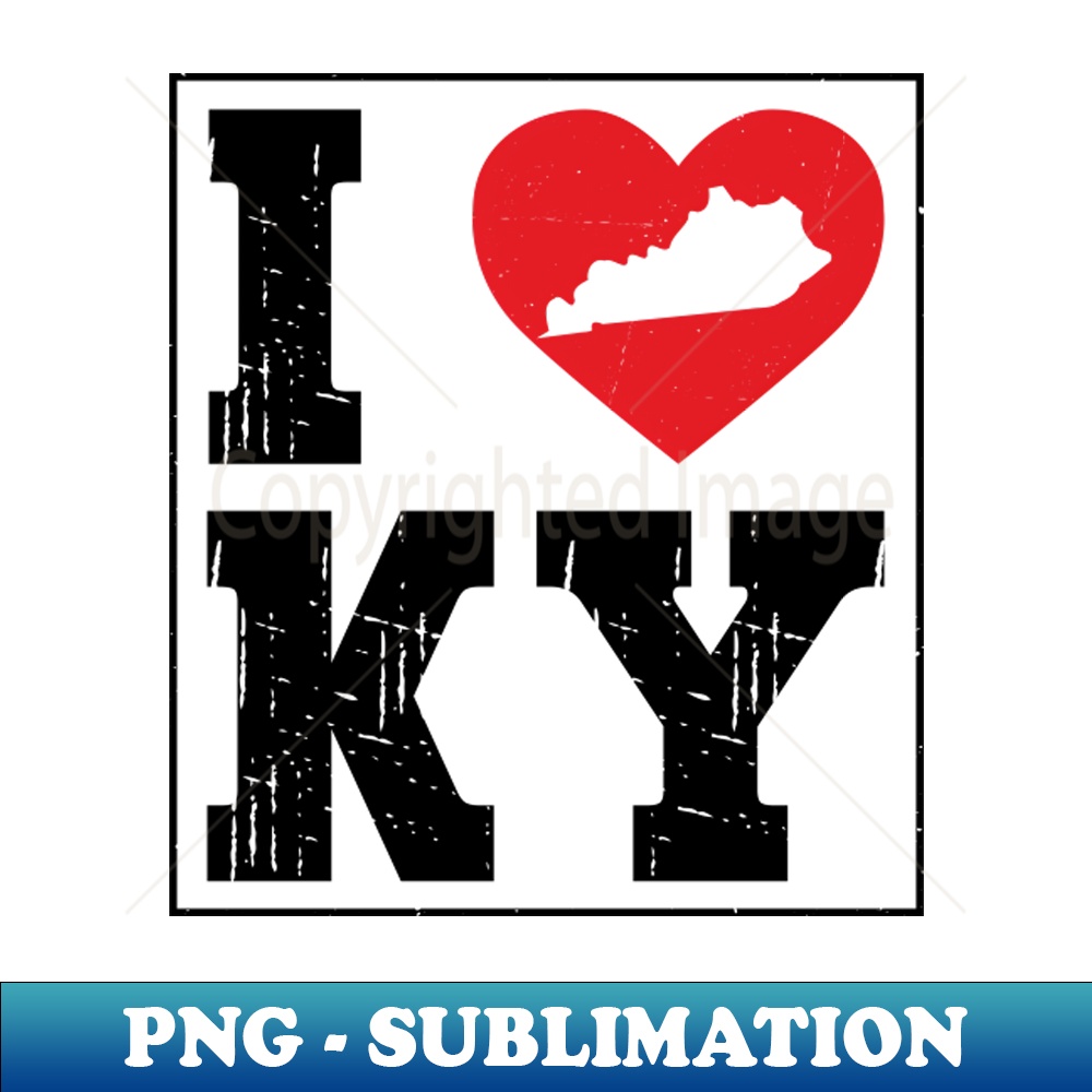 FU-20231107-2481_Funny I Heart Love KY Kentucky City Map Classic Vintage I Love KY 1281.jpg