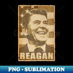 Ronald Reagan Propaganda Poster Pop Art - Premium Sublimation Digital Download - Capture Imagination with Every Detail