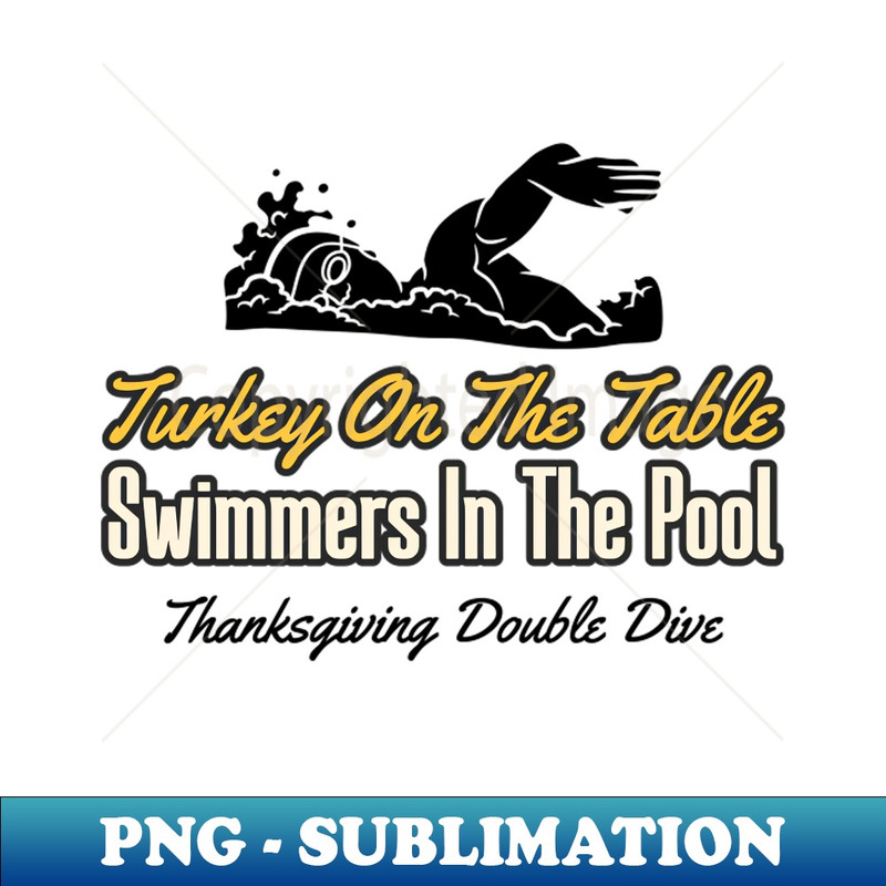 GY-20231107-11055_Turkey on the table swimmers in the pool Thanksgiving double dive 9424.jpg