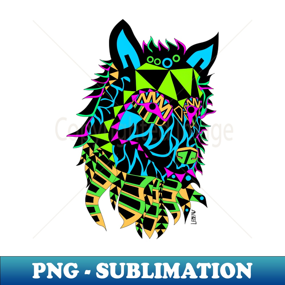 HB-20231107-1446_colorful kawaii ecopop wolf in mexican chicano art 3851.jpg