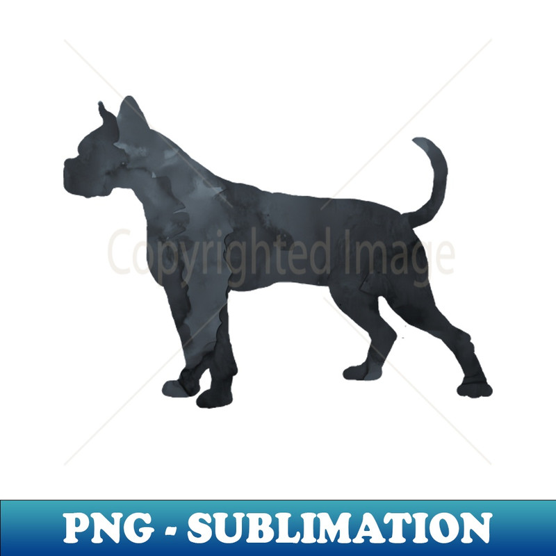 IN-20231107-968_Boxer Dog Black Silhouette Art 3132.jpg