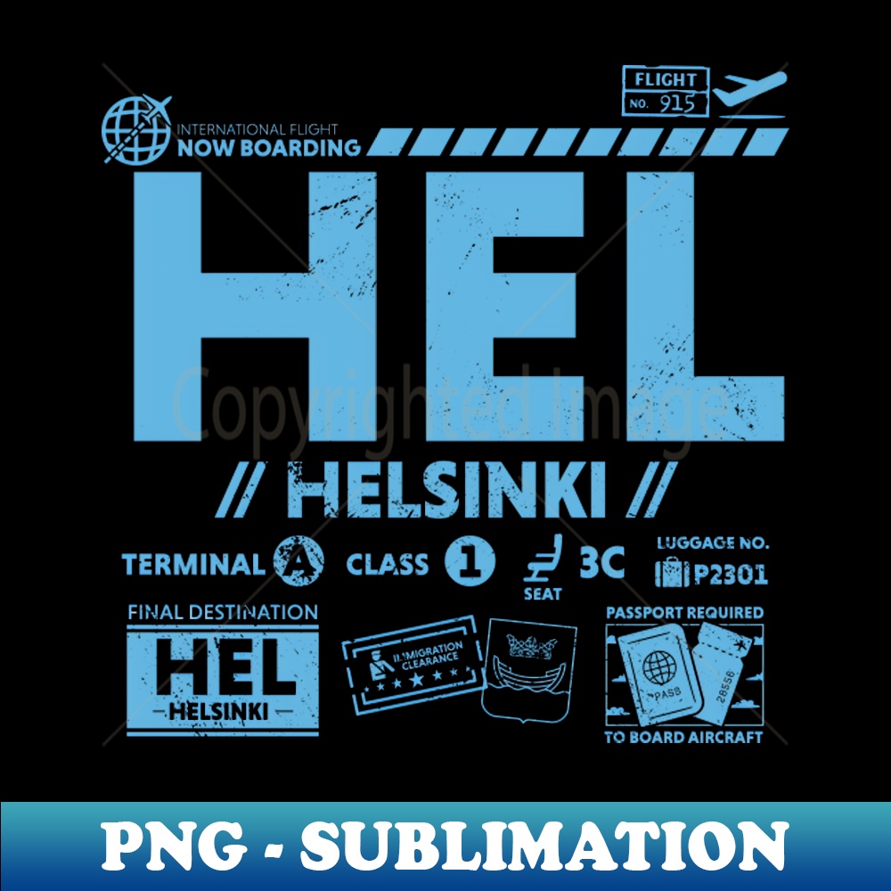IU-20231107-11794_Vintage Helsinki HEL Airport Code Travel Day Retro Travel Tag Finland 6504.jpg