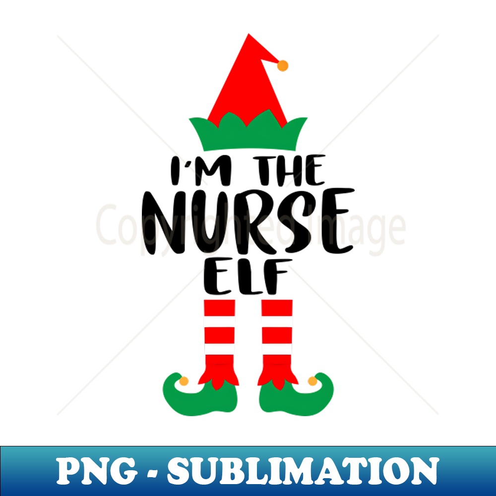JF-20231107-3587_Im The Nurse Elf Family Matching Group Christmas Costume Outfit Pajama Funny Gift 3594.jpg