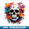 JP-20231107-2052_Elegant Floral Skull Artistry on Apparel - Embrace Edge and Nature in Style 2704.jpg