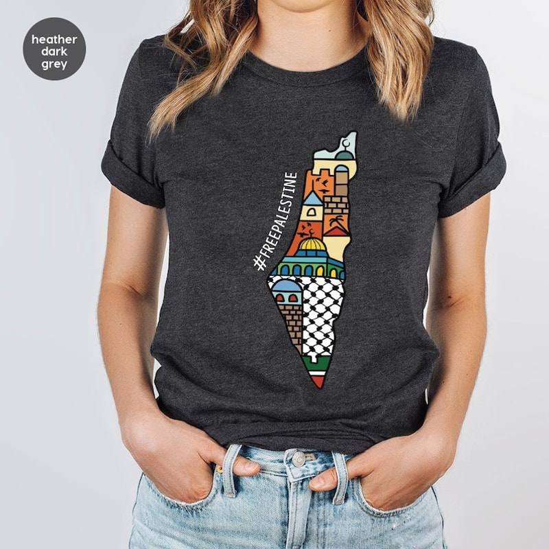 Free Palestine Shirts, Activist Shirt, Save Gaza Shirt, Free Gaza Tshirt, Palestine Flag Shirt, Stand With Palestine, Palestinian Shirt.png