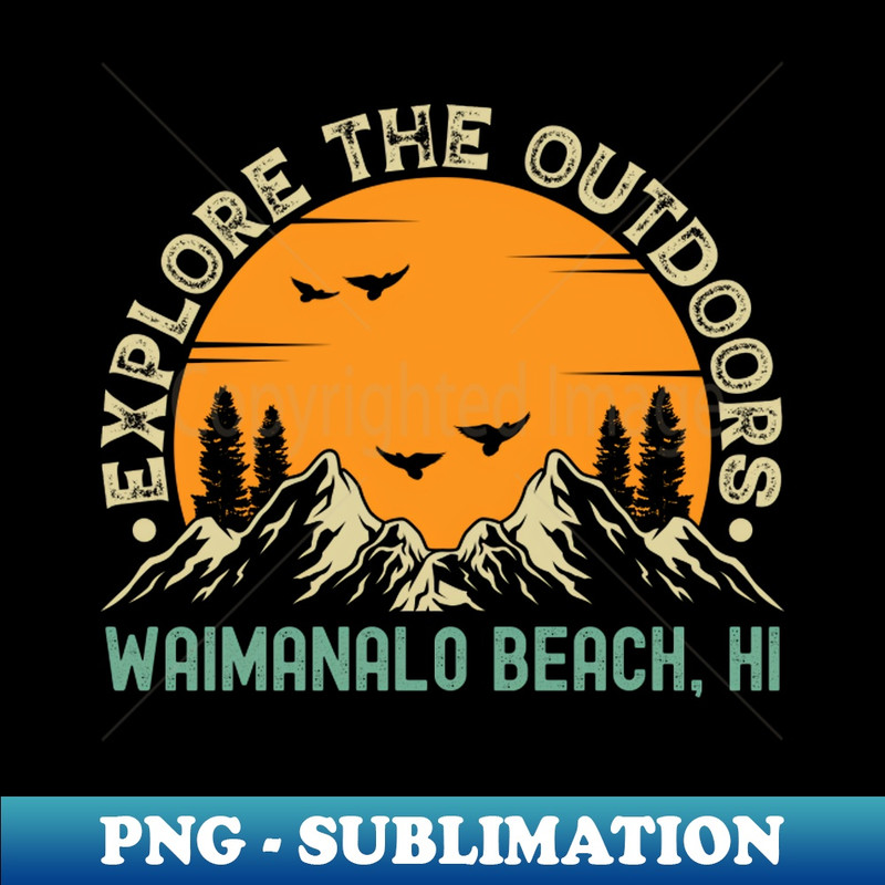 KO-20231107-12145_Waimanalo Beach Hawaii - Explore The Outdoors - Waimanalo Beach HI Vintage Sunset 3205.jpg