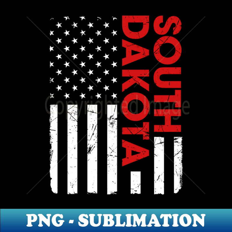 KQ-20231107-8097_South Dakota Vintage Retro Distressed American Flag 9395.jpg