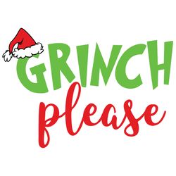 Grinch Christmas SVG, christmas svg, grinch svg, grinchy green svg, funny grinch svg, cute grinch svg, santa hat svg 153