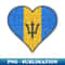 LY-20231107-618_Barbadian Jigsaw Puzzle Heart Design - Gift for Barbadian With Barbados Roots 2592.jpg