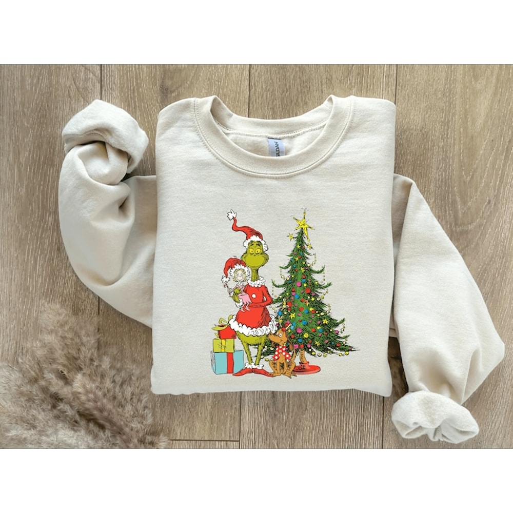Grinch Christmas Sweatshirt, Grinch Sweatshirt, Christmas Sweatshirt, Grinch Sweatshirt, Christmas Vibe, shirt for All, Funny Grinch Shirt.png