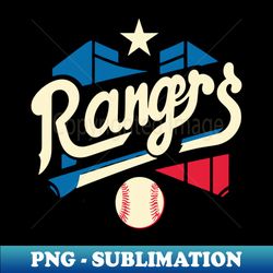 texas rangers - high-quality png sublimation download - boost your success with this inspirational png download