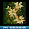 PR-20231107-12645_White vintage flowers in a pattern with green stems on a dark green background 8216.jpg
