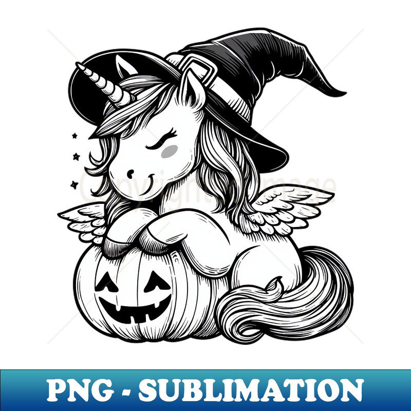 QN-20231107-5307_Playful Unicorn in a Witch Hat 6541.jpg