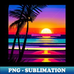 retro sun - 80s abstract 1 - png transparent sublimation file - perfect for sublimation art