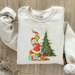 grinch christmas sweatshirt, grinch sweatshirt, christmas sweatshirt, grinch sweatshirt, christmas vibe, shirt for all,
