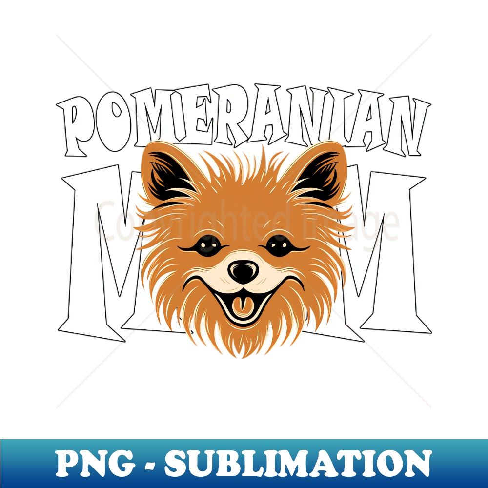 RR-20231107-5328_Pomeranian Mom Cute Happy Pomeranian Puppy Dog Mom Womens 4578.jpg