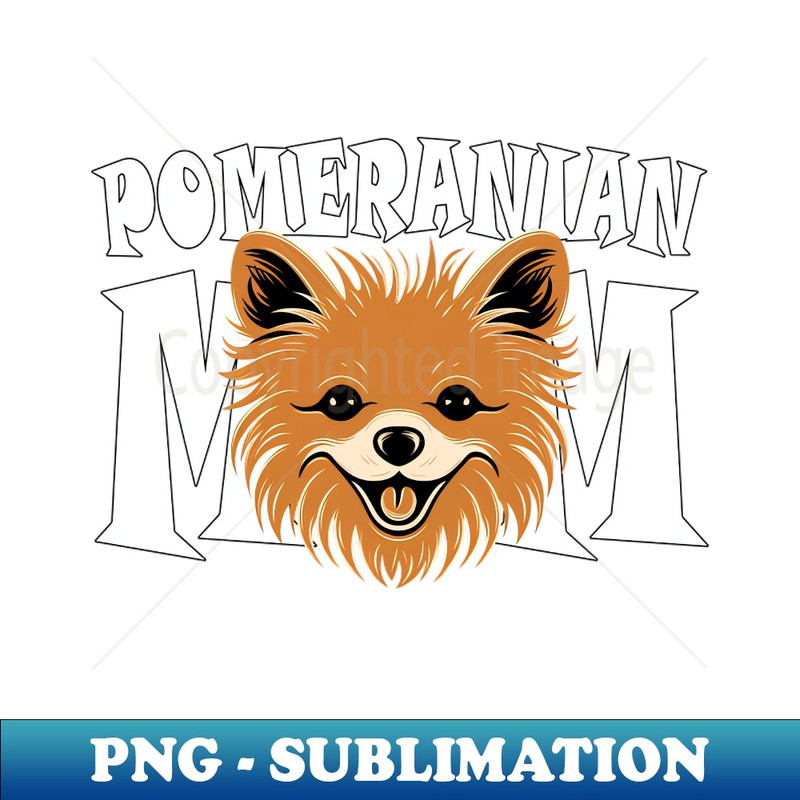 RR-20231107-5328_Pomeranian Mom Cute Happy Pomeranian Puppy Dog Mom Womens 4578.jpg