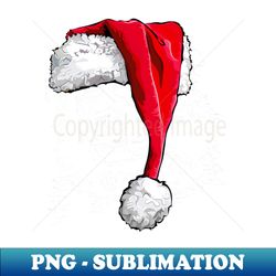 santa australian shepherd christmas dog aussie mom gift - png transparent sublimation file - capture imagination with every detail