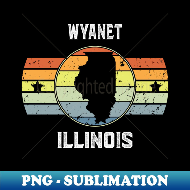 TX-20231107-13053_WYANET ILLINOIS Vintage Graphic t shirt - WYANET Cool Retro Hometown Pride t shirt - ILLINOIS Travel Culture Adventure Sport Team Family Gift