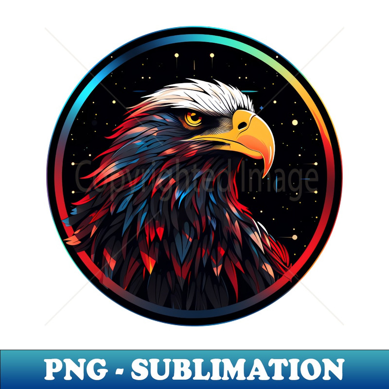 UG-20231107-602_Bald Eagle in Outer Space Cosmic Animals Bird Watcher 2957.jpg