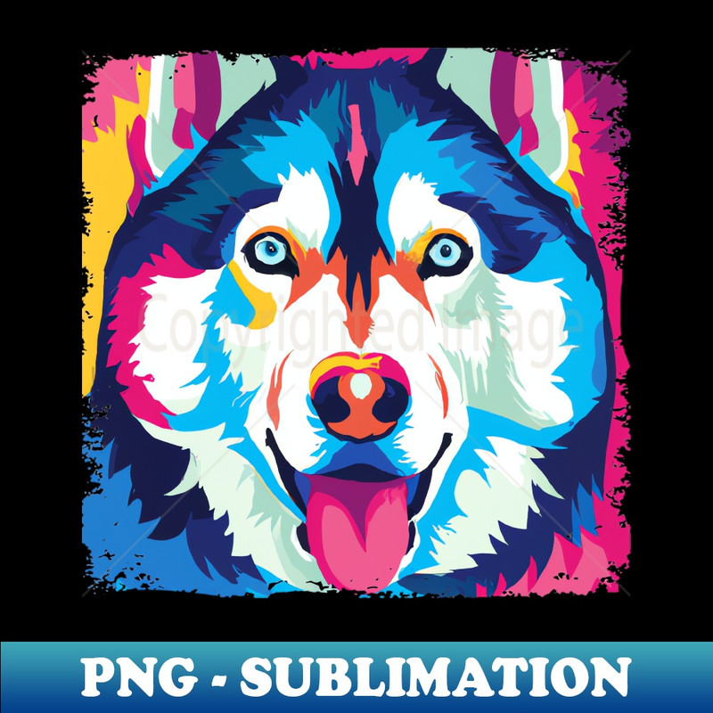 VI-20231107-7574_Siberian Husky Pop Art - Dog Lover Gifts 2177.jpg