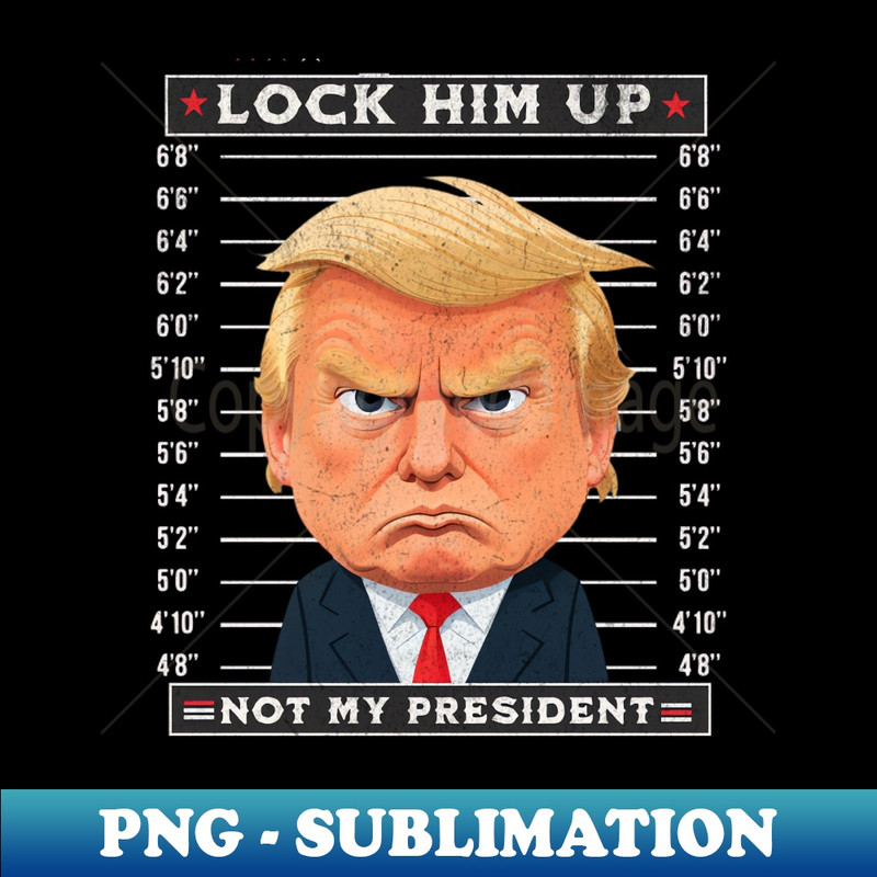 WC-20231107-10957_Trump Mugshot Shirt - Not My President 2024 Sweatshirt - Sarcastic Trump Sweater Lock Him Up t Shirt 1475.jpg