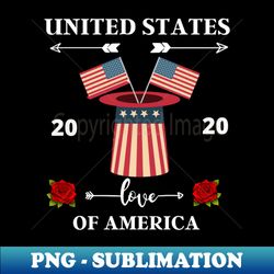 UNITED STATES OF AMERICA - Digital Sublimation Download File - Spice Up Your Sublimation Projects