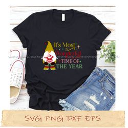 it's most wonderful time of the year svg, png cricut, file sublimation, instantdownload