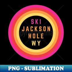 ski jackson hole wyoming - png sublimation digital download - defying the norms