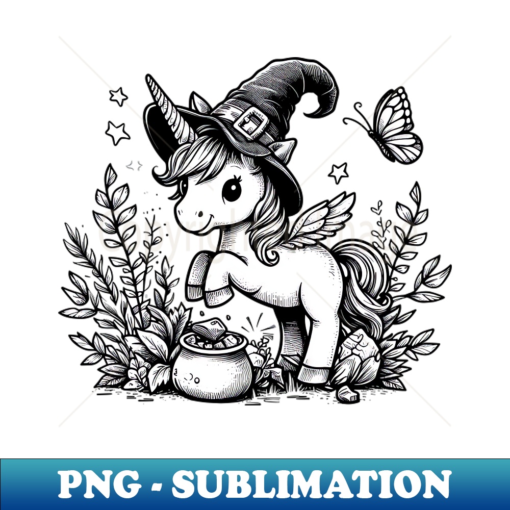 XO-20231107-5306_Playful Unicorn in a Witch Hat 5677.jpg