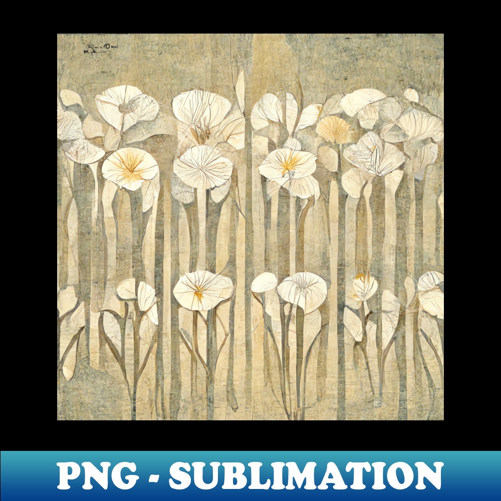 XZ-20231107-11828_Vintage looking wallpaper with ocre and white lilies 6740.jpg