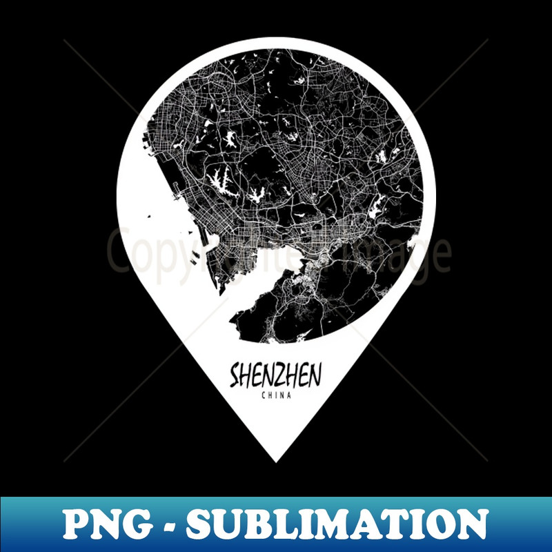 YA-20231107-7465_Shenzhen China City Map - Travel Pin 7119.jpg