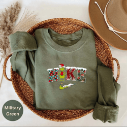 vintage the grinch christmas sweatshirt, christmas sweatshirt, merry christmas sweatshirt, funny grinchmas crewneck