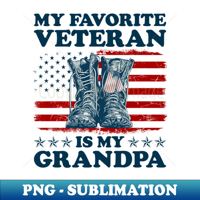 ZL-20231107-4771_My Favorite Veteran Is My Grandpa - Veterans Day US Flag White 4925.jpg