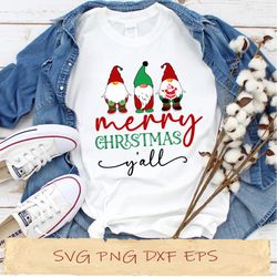 merry christmas y'all svg, png cricut, file sublimation, instantdownload