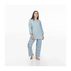 IFG Loungewear Pajama Set For Women In Salmen Mint