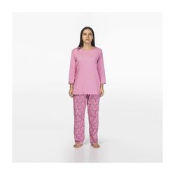 IFG Loungewear Pajama Set For Women In Pink