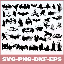 batman bundle svg,png,dxf,batman svg,png,dxf,dc svg,png,dxf