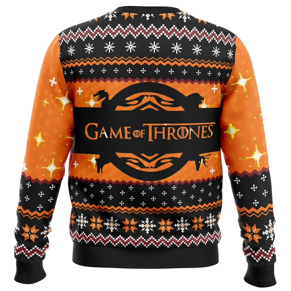 Game of Thrones House Martell All Over Print Ugly Hoodie Zip 3D Hoodie 3D Ugly Christmas Sweater 3D Fleece Hoodie