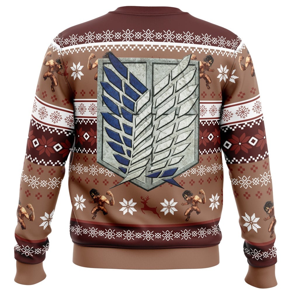 Levi Ackerman Attack on Titan All Over Print Ugly Hoodie Zip 3D Hoodie 3D Ugly Christmas Sweater 3D Fleece Hoodie