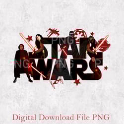 vintage star wars png, vintage disney star wars png, retro style star wars png, disney world png, disney family trip png