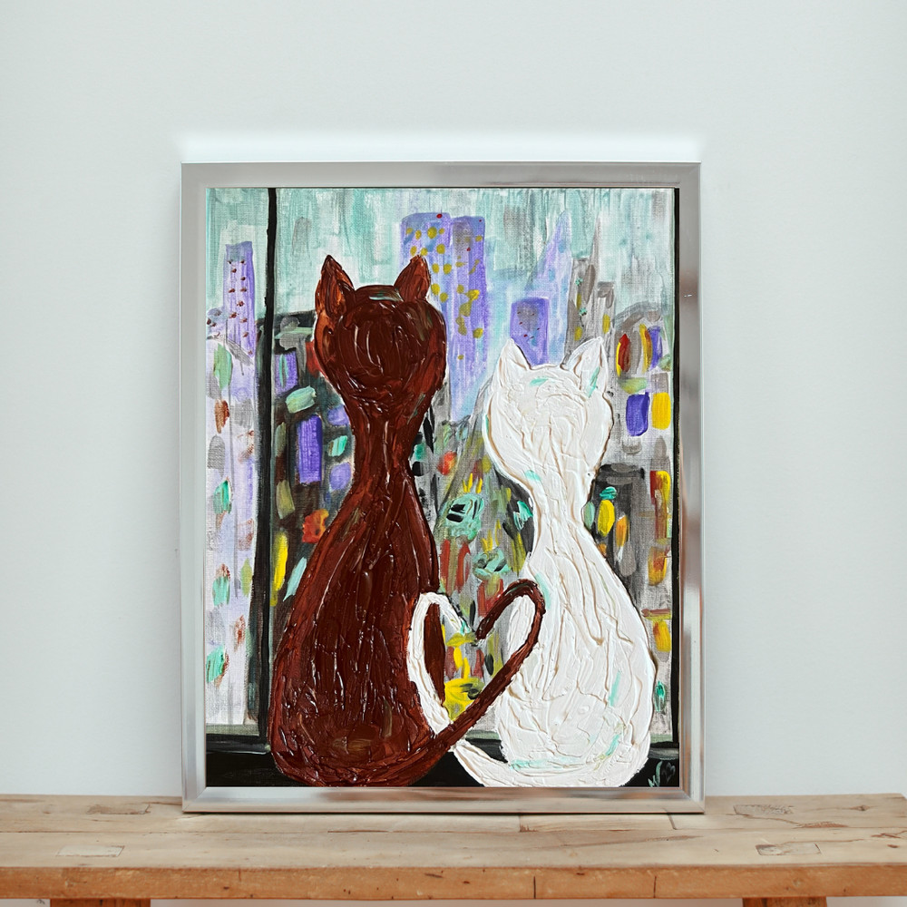 White Grey Minimalist Wall Art Photo Frame Mockup for Instagram Post.png