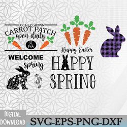 farmhouse style easter svg bundle, easter svg, easter sign svg, png, eps, dxf, download, digital file